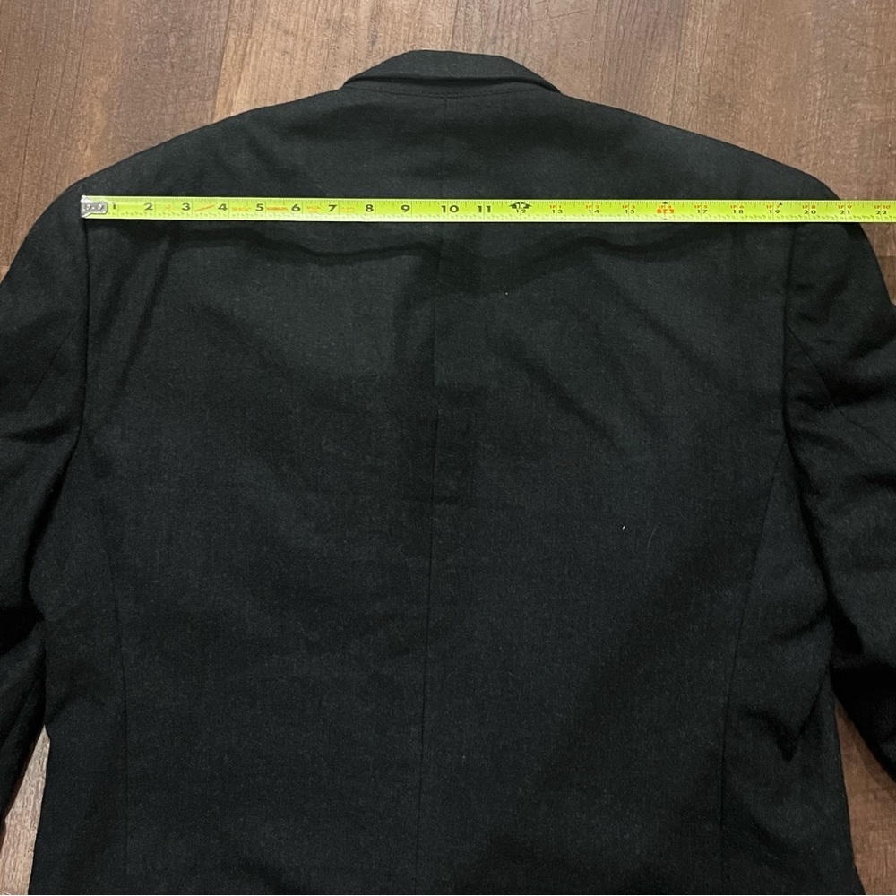 Burberry Vintage Charcoal Double Breasted Blazer - Picture 9 of 11